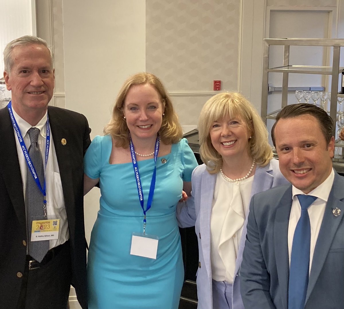 ACC Puerto Rico Chapter Mtg talk on cardiovascular disease in women followed by reception with speaker Colleen Harrington, ACC President Hadley Wilson, ACC CEO Cathy Gates, and ACC Governor Hector Martinez. It’s important! <a href="/ACCinTouch/">American College of Cardiology</a> <a href="/ACCmediacenter/">ACC Media Center</a> <a href="/AtriumHealth/">Atrium Health</a> @md_harrington