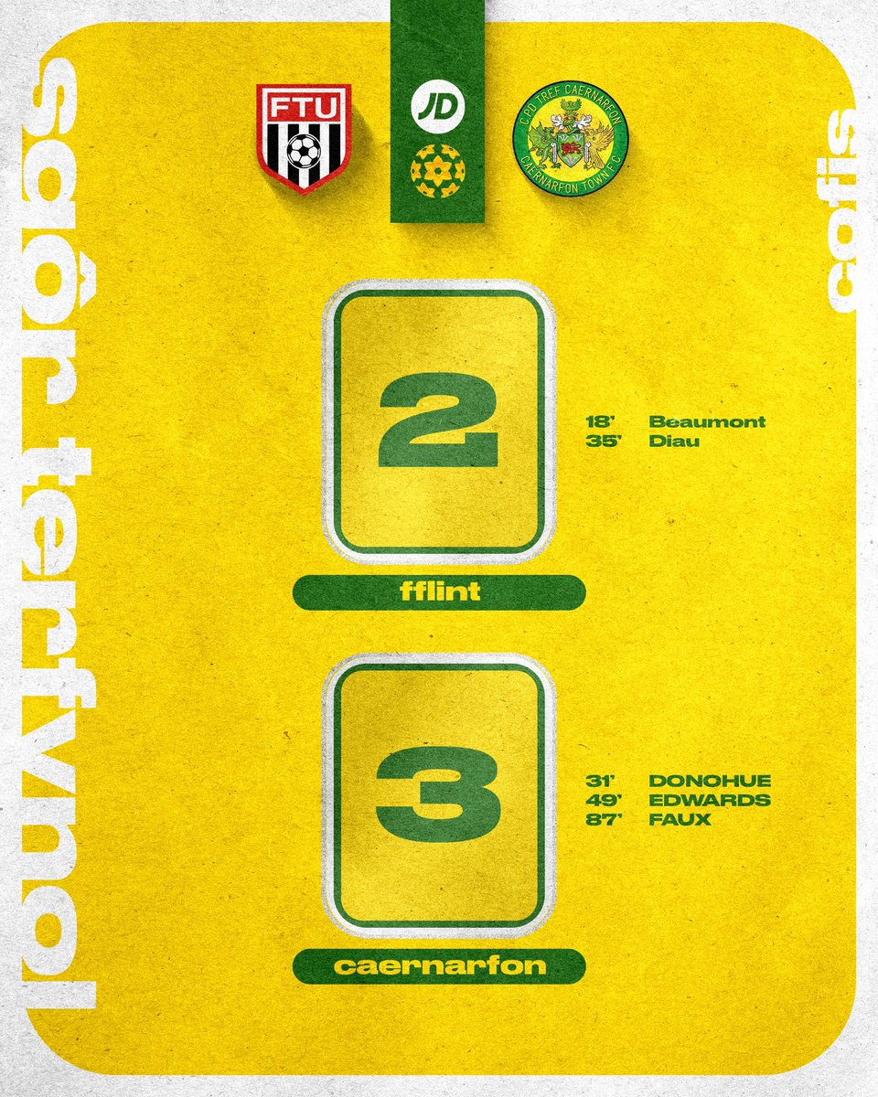 GwionThomas's tweet photo. 🟡🟢 A fel hyn orffennodd y tymor. Diolch i bawb eto am y cyfle, fyddai yn ôl yn yr Oval pob cyfle ga’i 🟡🟢

#CofiArmy #CaernarfonTown https://t.co/oRUD5bZZpn