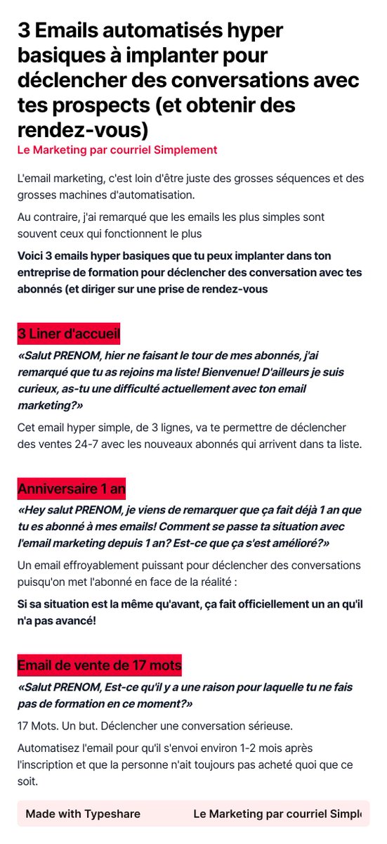 Pascal | Emailing 📧 tweet media