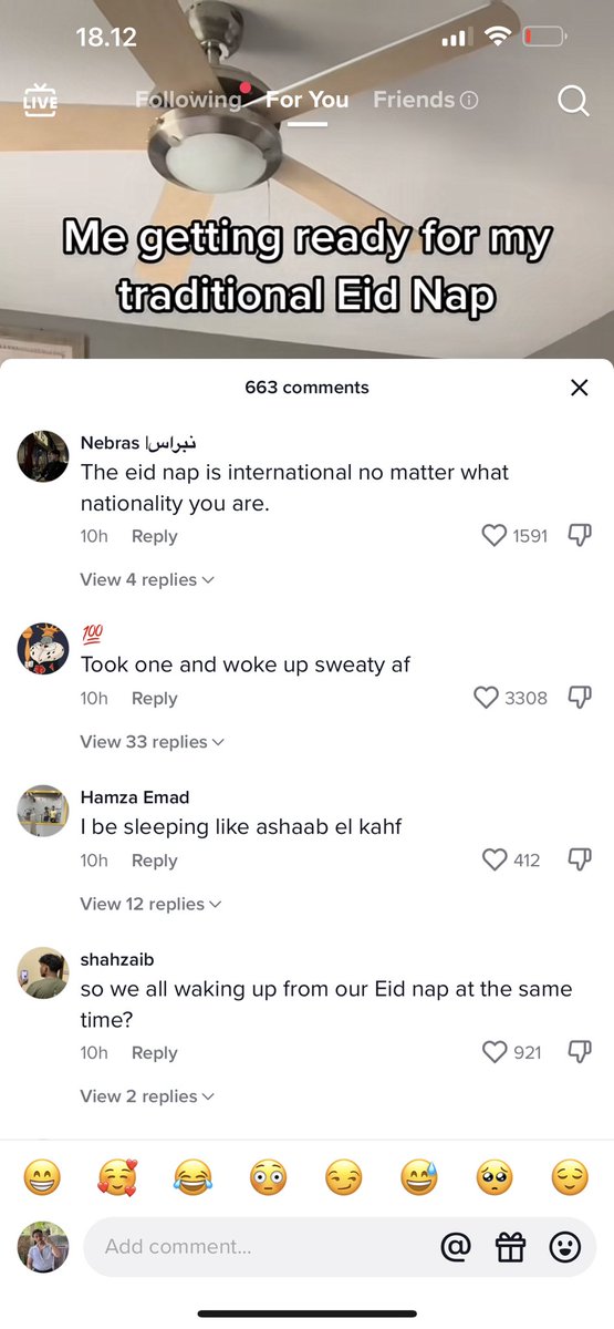 kitschhoff's tweet photo. Eid nap is so universal too https://t.co/DERTupluo5