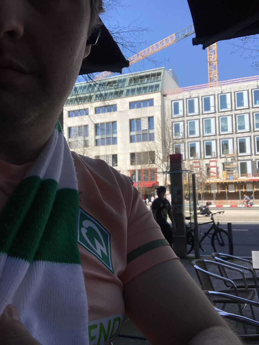 SoonerWerder's tweet photo. It’s a weird feeling being in Berlin, having a ticket to a big match, and not being able to go (spontaneous work thing this evening, can’t miss it and can’t do both). Still, #ForzaSVW!!!! https://t.co/Ngxhh2fbvX