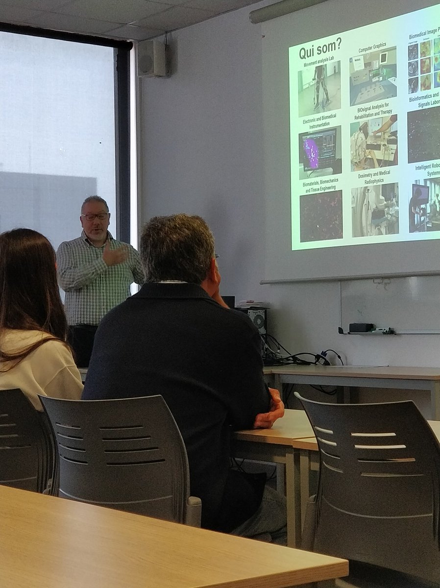 massicenciarini's tweet photo. Today, @massicenciarini has shown the Biomechanics Lab (@BiomecUPC) and the research and technology developed at #CREBUPC during the open day of @ETSEIB_UPC!
🚀 We want to promote future research careers in biomechanical engineering!
#portesobertesUPC #territoriUPC https://t.co/3dgErwTpW5