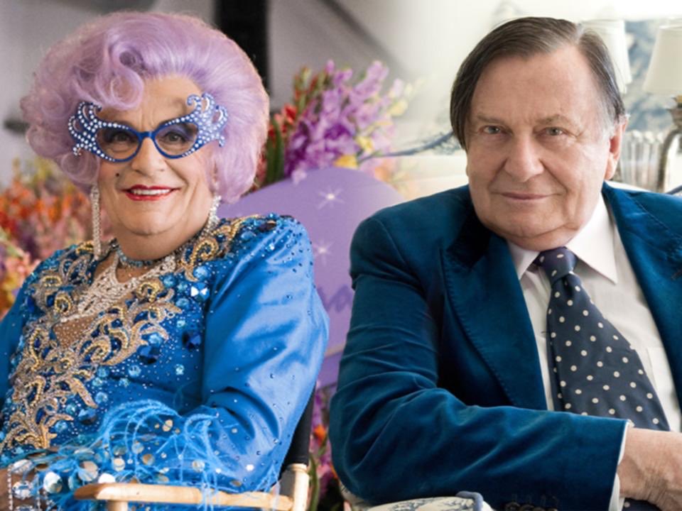 RIP Barry Humphries, 89. 
One of the funniest people I’ve ever met. A wondrously intelligent, entertaining, daring, provocative, mischievous comedy genius. As hilarious in private as he was as the iconic Dame Edna. What a life, what a character. Thanks for all the laughs, Barry.