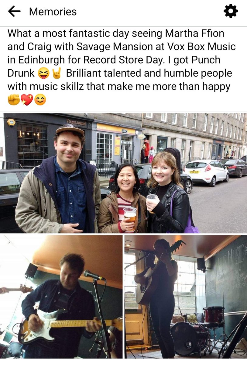 _victoriawai_'s tweet photo. Lovely #RecordStoreDay memory fr 6yrs ago when i went to Edinburgh as @VoxBoxMusic hosted live music on streets &amp; 2venues.I soaked up @MarthaFfion @_savagemansion tunes amongst many

Nowt grabbing my att today so lie in but gt seeing ppl supporting their #IndependentRecordStores https://t.co/55PVQNcugc