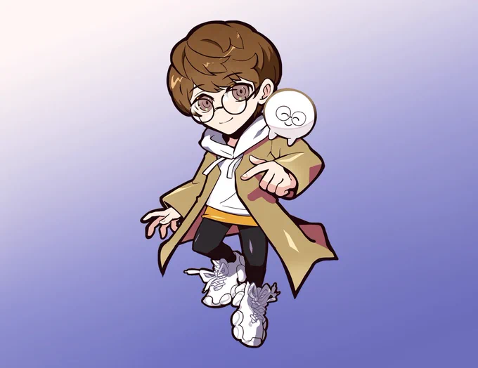 CR新メンバー じゃすぱーさん()のイラストを制作しました! 