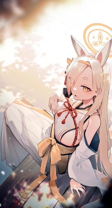桑上カホ#ブルアカ 