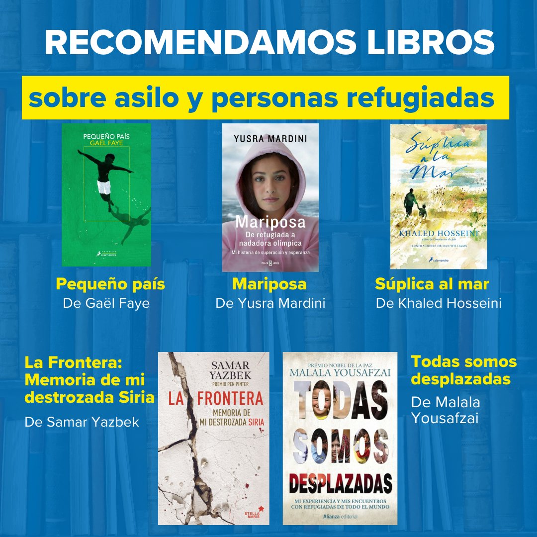 📖 En el #DíaDelLibro, lee historias sobre personas refugiadas ⤵️