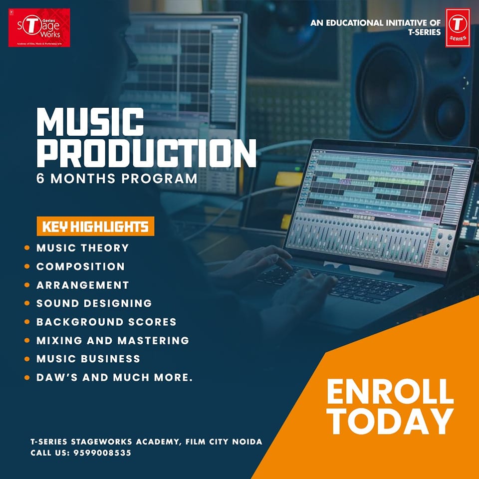 TStageWorks's tweet photo. Become A Part of this Exciting Industry!
Learn Master's In Music Production 📷📷
📷Batch Starts From May 2023
#EnrollToday📷
.
.
.
.
#MastersInMusicProduction #MusicProduction #MusicProductionCourse #MusicCourse #NewBatch #Mixing #Mastering #MiDI #Daws #MusicCareer https://t.co/H9X2FCdAhZ