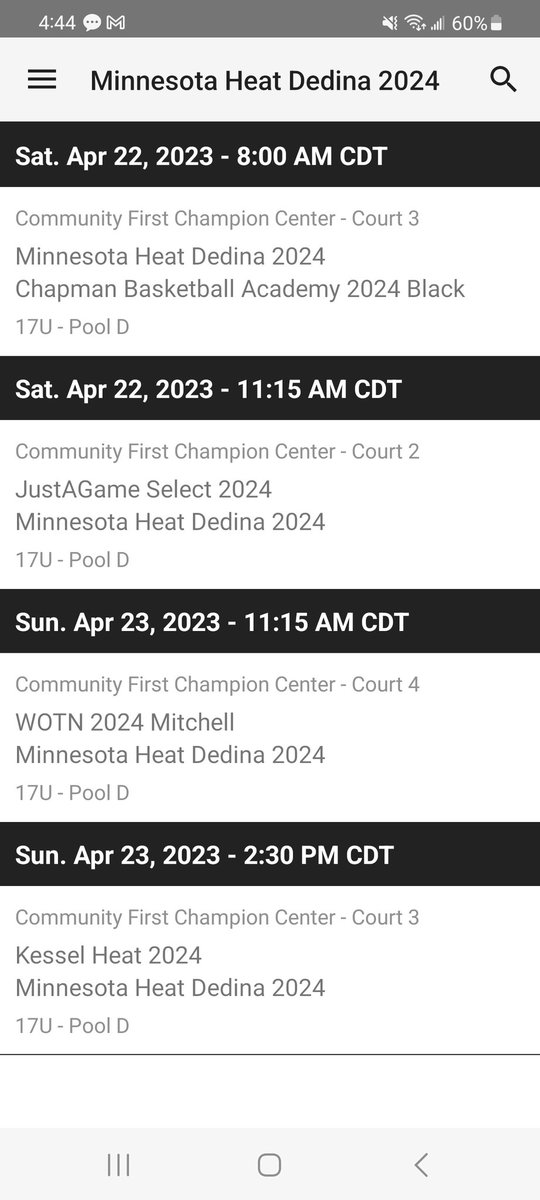 Minnesota Heat Dedina 2028 tweet media