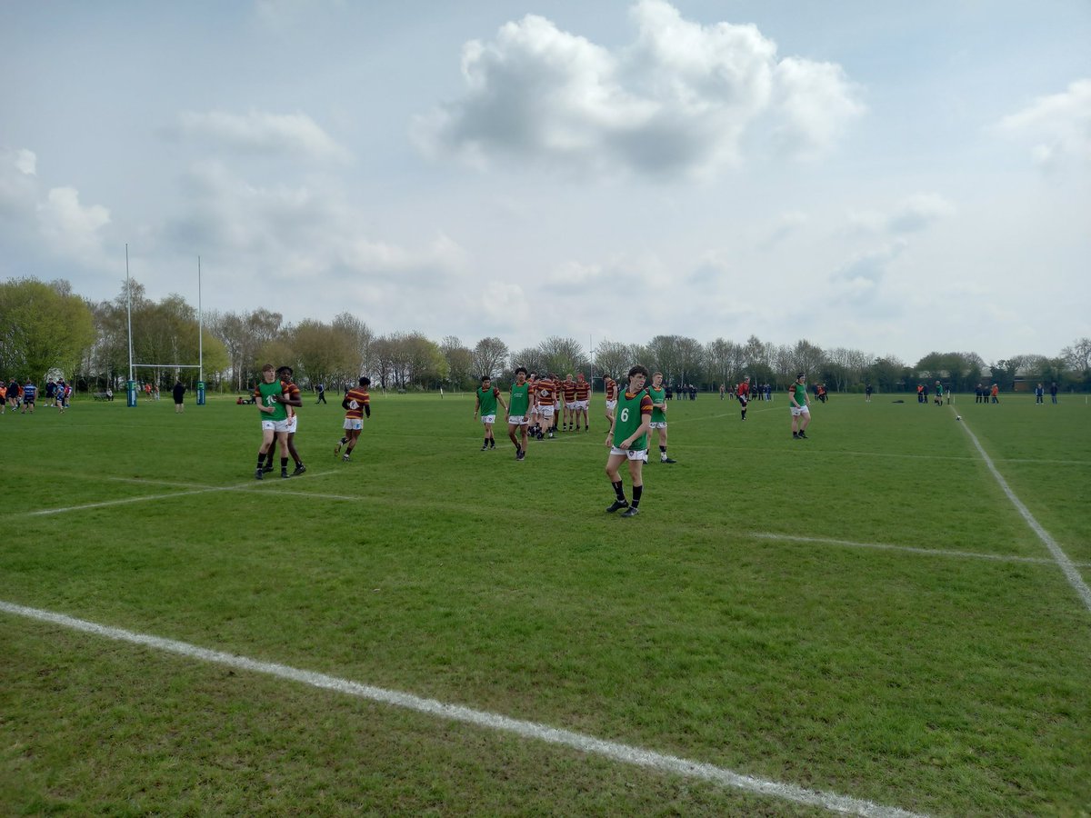 Colmanskid's tweet photo. Enjoying the sunshine @RWBassetRFC whilst the future @LeicesterTigers play @BathRugby https://t.co/0DGWgCnjSy