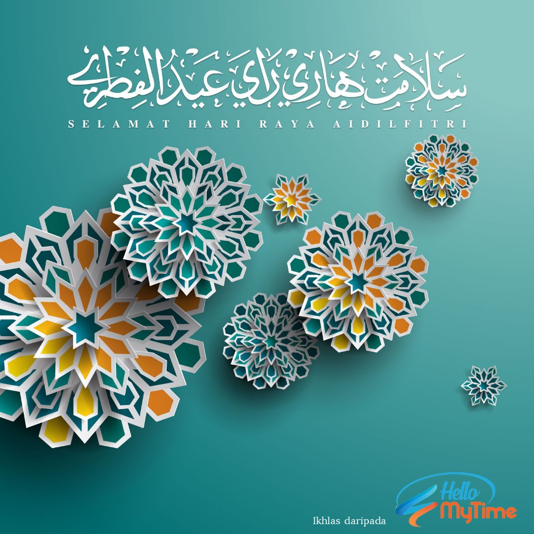 hellomytimeHQ's tweet image. Selamat Hari Raya Aidilfitri diucapkan buat seluruh umat islam, 

Ikhlas daripada Hellomytime

#raya2023