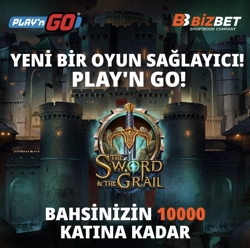 Yeni sağlayıcımız ile tanışın! Artık Play'n GO BizBet'te 🔥

Play'n GO, birbirinden heyecanlı ve eğlenceli oyunları sizlere sunuyor. Dilediğiniz tüm oyunlara websitemizden ulaşabilirsiniz.

bitly.ws/BM5u