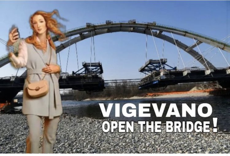 mmaritato's tweet photo. Il ponte sospeso.
Sarà inaugurato a maggio senza collegamenti stradali.
Venere sul posto #structuralists #art https://t.co/KqYwNiUw24