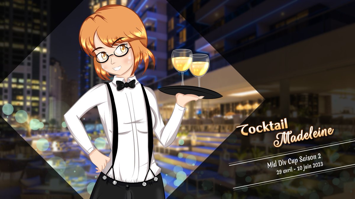 Cocktail Madeleine 🍹✨ tweet media