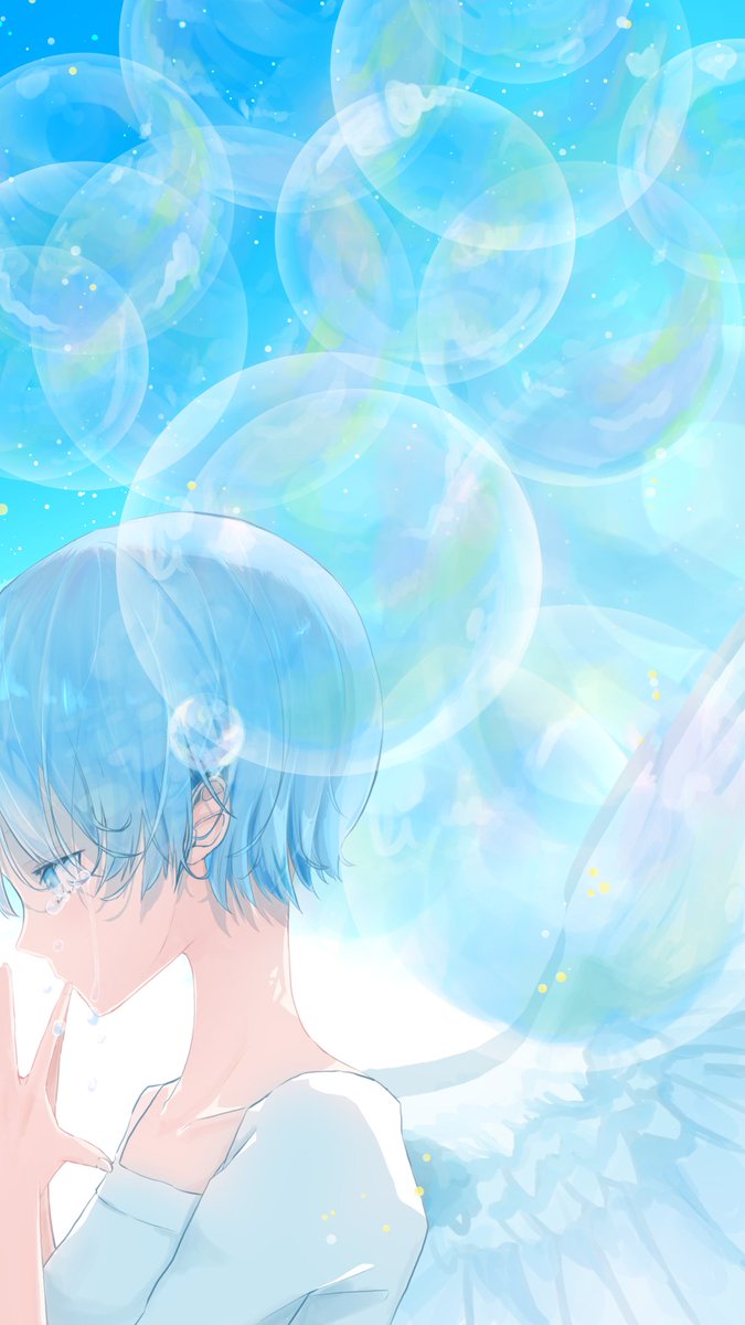miiro_316_'s tweet photo. 涙で祈る天使を描きました https://t.co/Ocb0lZWC8l