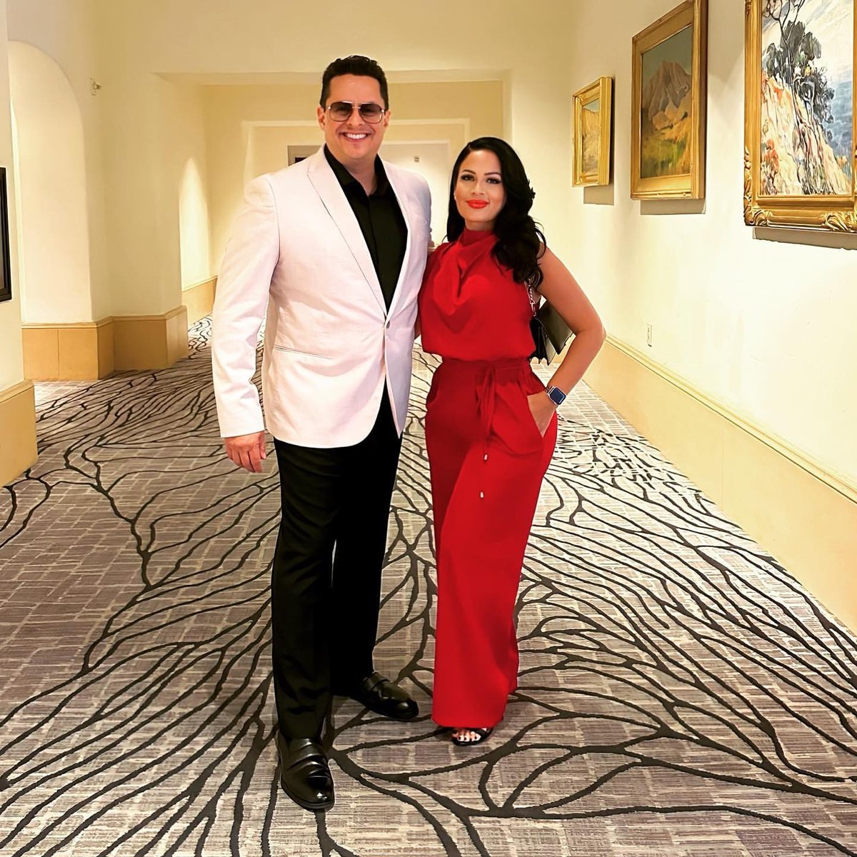 titopuentejr's tweet photo. Go to pose, change of clothes 😜 @Rosalielebron #mambolife 💞 
#TitoPuente #titopuentejr #mambofied #fashionista #fashion #springfashion #💘 https://t.co/V0hURMjNLS