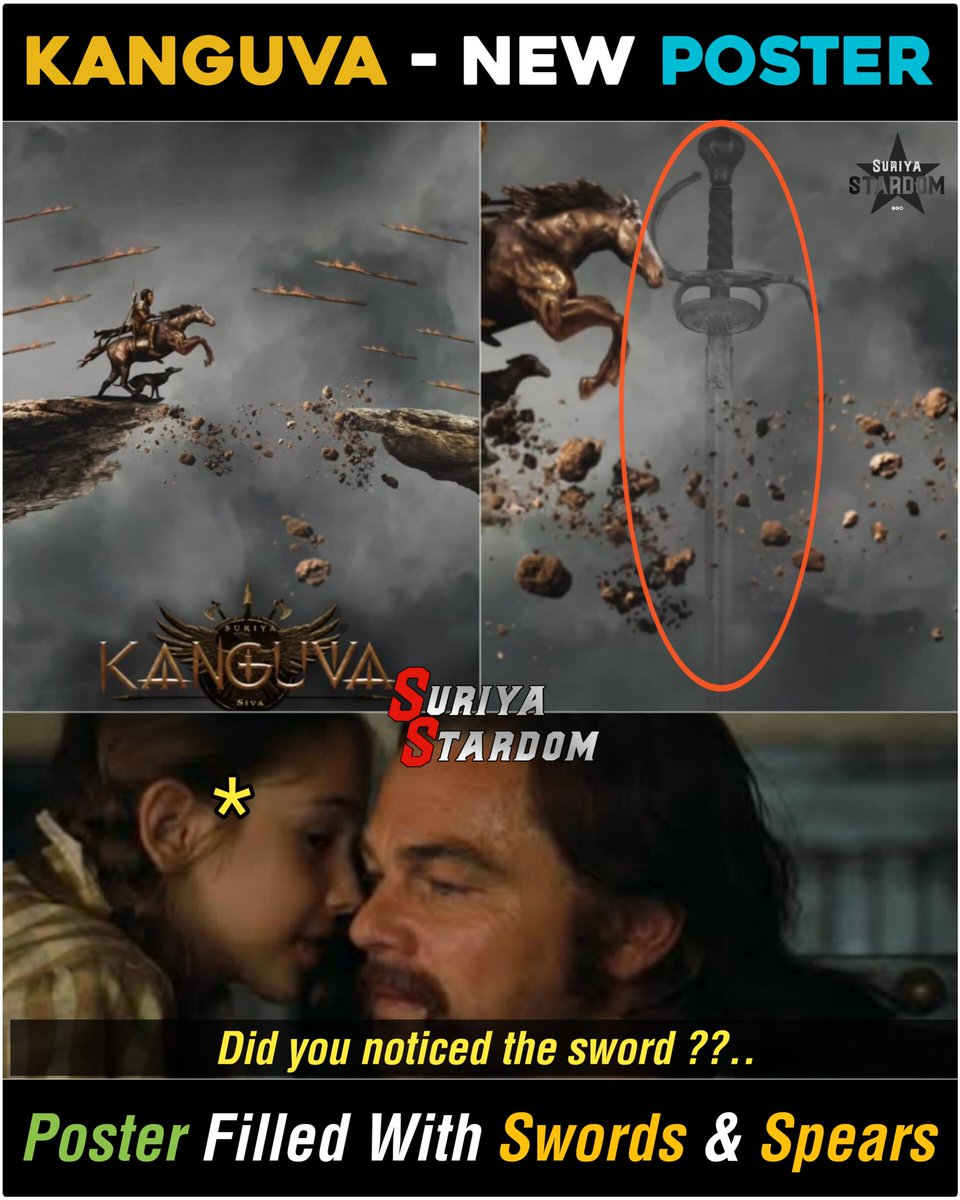 SuriyaStardom's tweet photo. The Swords &amp; Spears 🔥👌🏼!! #Kanguva https://t.co/RsBSooZzMM