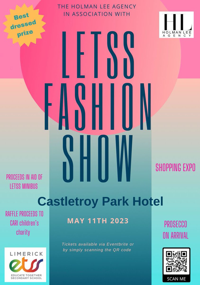 ShellCostello's tweet photo. The countdown to the event of the year is on!! 🥳🥳🥳 @EtssLimerick https://t.co/Z5QZDcepjl