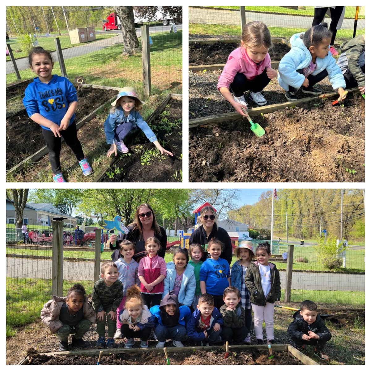 ProjectBeforeGF's tweet image. Happy Earth Day! We had so much fun getting our garden ready and planting some vegetables 🥕 We went on a nature walk, read a story outside and got our hands dirty in the garden. We can’t wait to see how our plants grow!