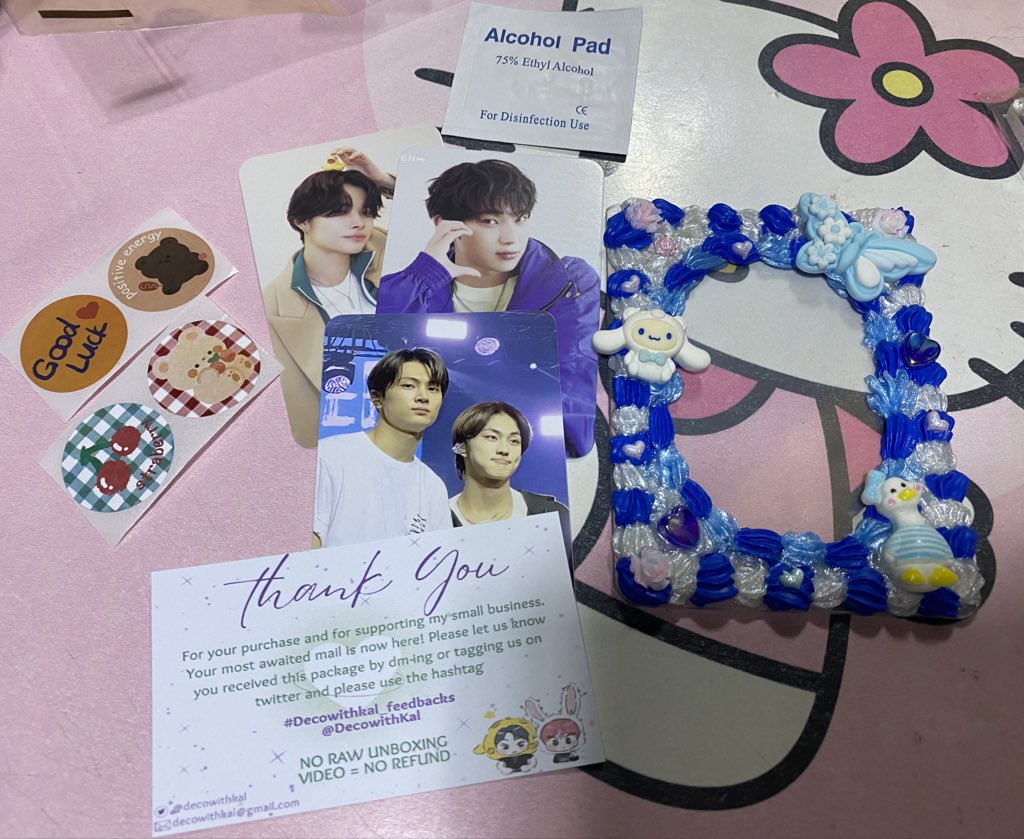 kris_service's tweet photo. { #kris_mail }

thank you @DecowithKal for this beautiful toploader jadjjsjd sa susunod po ulit 

#Decowithkal_feedbacks https://t.co/ewlzCg6NJC