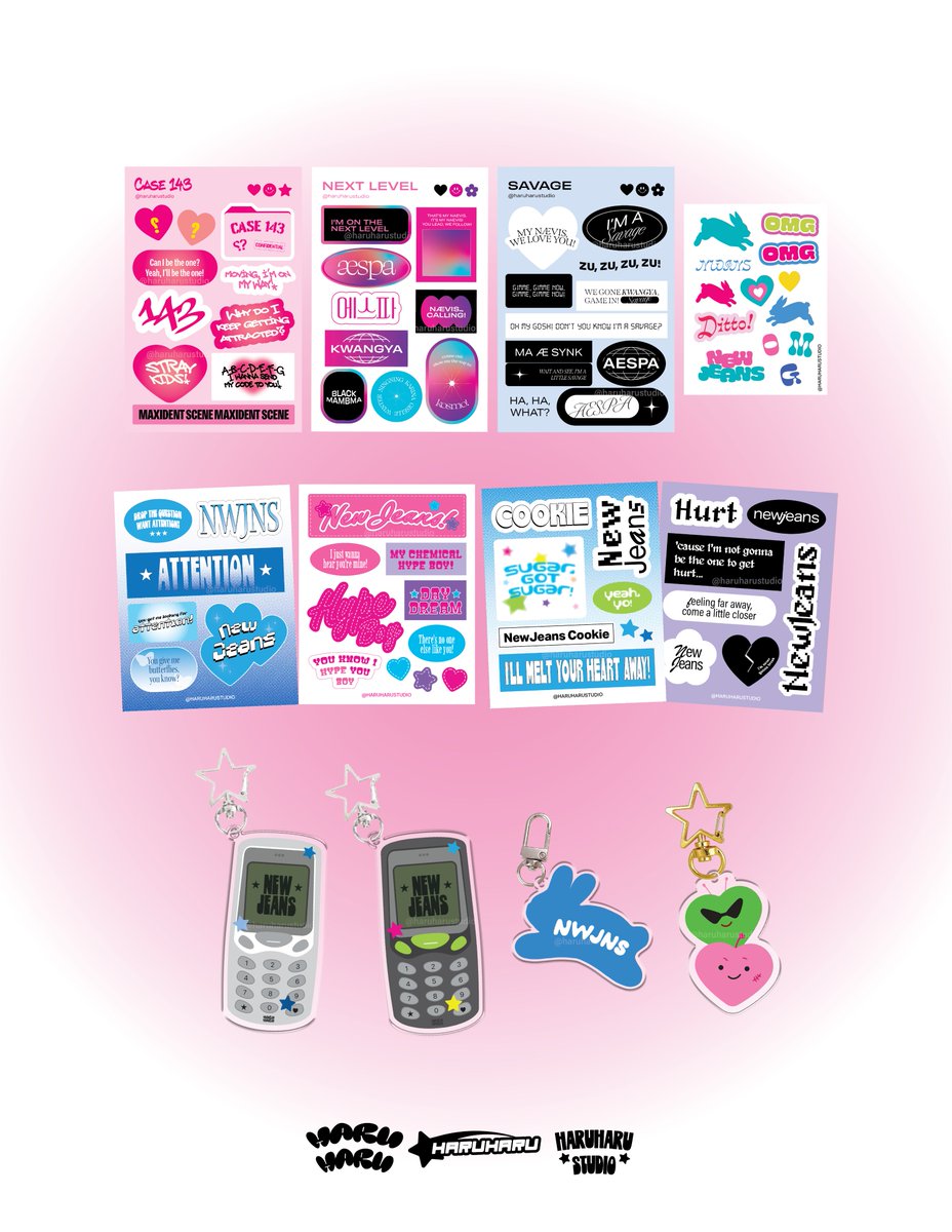 HARU HARU @ STICKER CON MNL
★ product catalogue !!!

table #22 <3

whitespace manila, makati
day 1 — april 29, 2023
10 AM - 8 PM

<a href="/StickerConMNL/">StickerCon ✨️ Feels & Frequencies</a>
#stickerconmnl2023