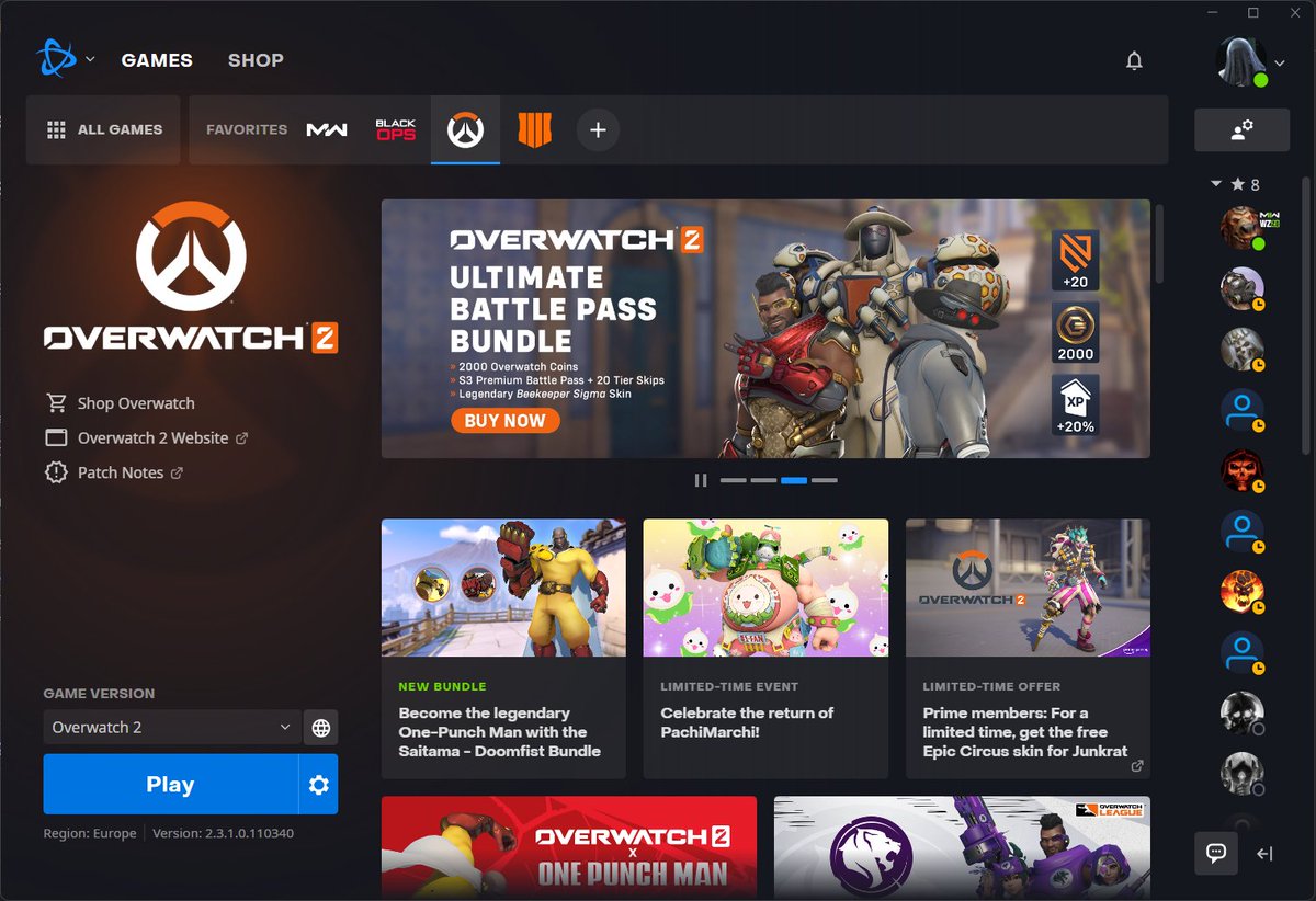 Tom Warren on X: if the Activision Blizzard deal goes through, I really  hope Microsoft leans into the Battle net PC launcher rather than the Xbox  app. I've never had an issue