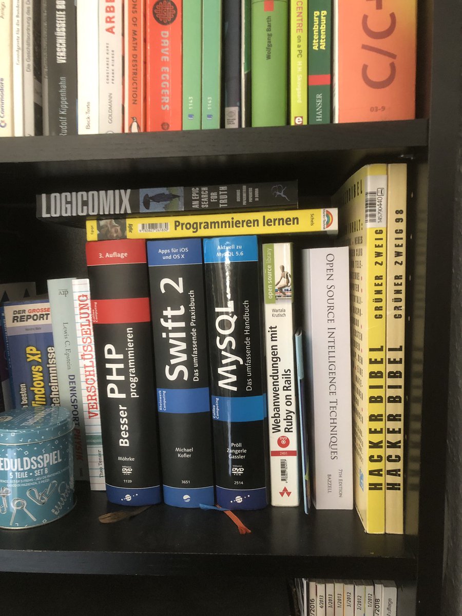 Wir hatten heute eine Hackerbibel in der Post. Vielen Dank für die Spende. Wir sind auch auf der Suche nach Teil 2. Hat jmd noch die zweite Ausgabe im Schrank? #c3e