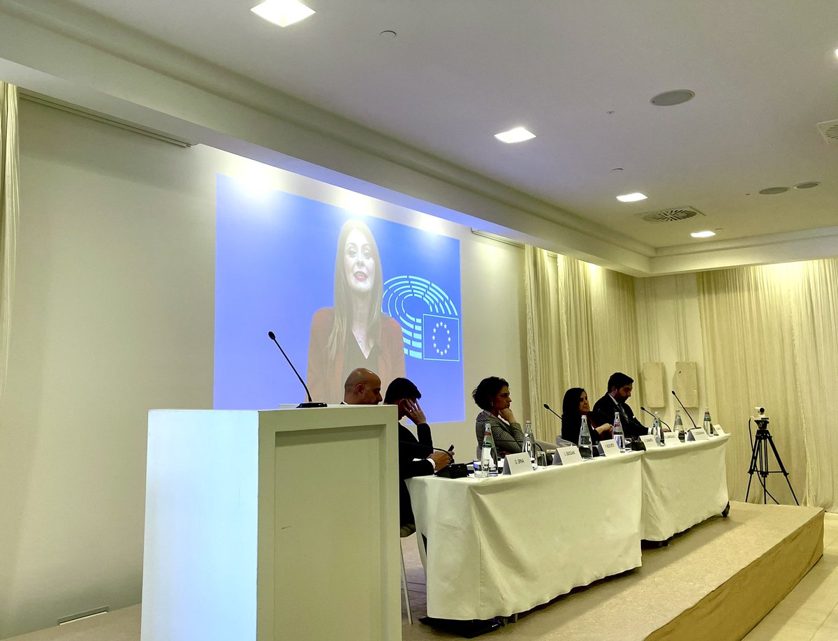 GIConfindustria's tweet photo. Eco di #VOCI2023 | Abbiamo chiuso i lavori con un messaggio di Pina Picierno, Vicepresidente del Parlamento Europeo, che ha riportato il dibattito sulla campagna istituzionale #InsiemePer che promuovere la partecipazione attiva alla democrazia ⬇️ https://t.co/4V6hD4TYgp