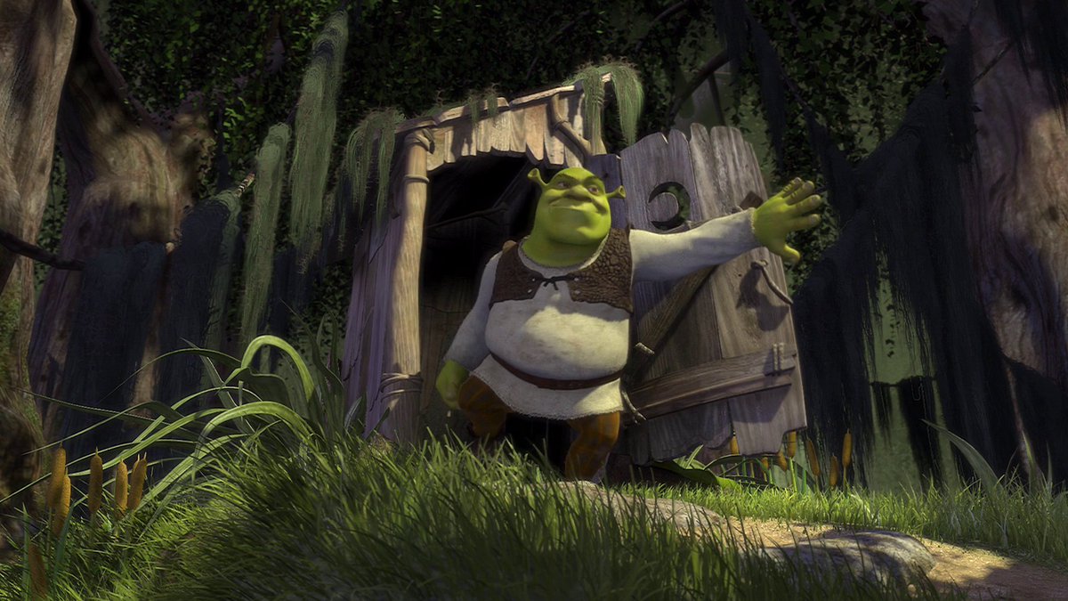 CuartaParedCine's tweet photo. Tal día como hoy, en 2001, se estrenaba Shrek. https://t.co/rc6p0wxoIe