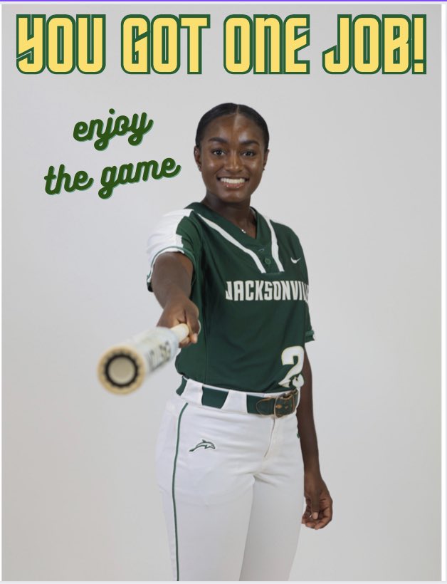 Pre-birthday celebration at Queens University with a win. The rain gives us a break today, but back on the clay tomorrow. Birthday weekend celebration🥳<a href="/JAX_Softball/">Jacksonville Softball 🥎</a>