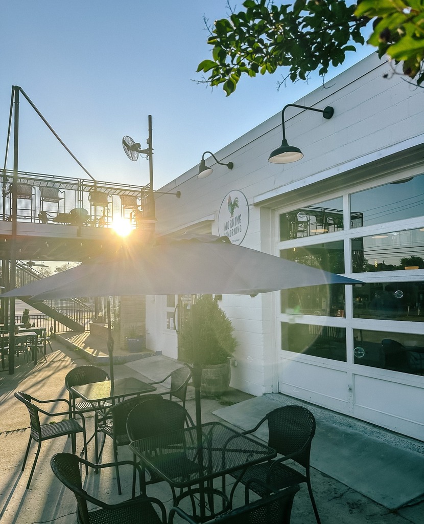 MBMCoffee's tweet photo. It's patio season just in time to celebrate Earth Day ☀️🍃 Come see us this morning and enjoy your breakfast with a great view and friendly faces. We're here til 3pm!
•
•
•

#MBMcoffee #PerryGa #GeorgiaGrown #coffeeroastery #organiccoffee #midgaeats #coffeeshop #localcoff… https://t.co/NA64AWQVb0