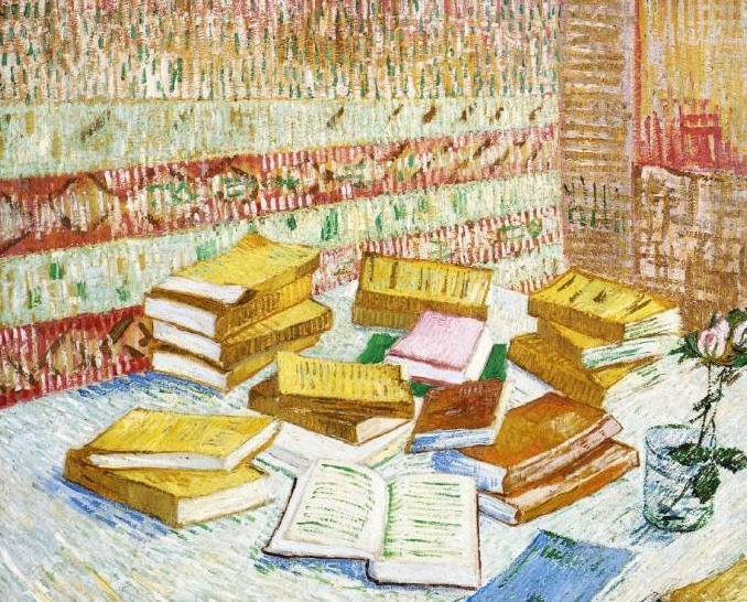 “So often, a visit to a bookshop has cheered me, and reminded me that there are good things in the world.” 
― Vincent van Gogh