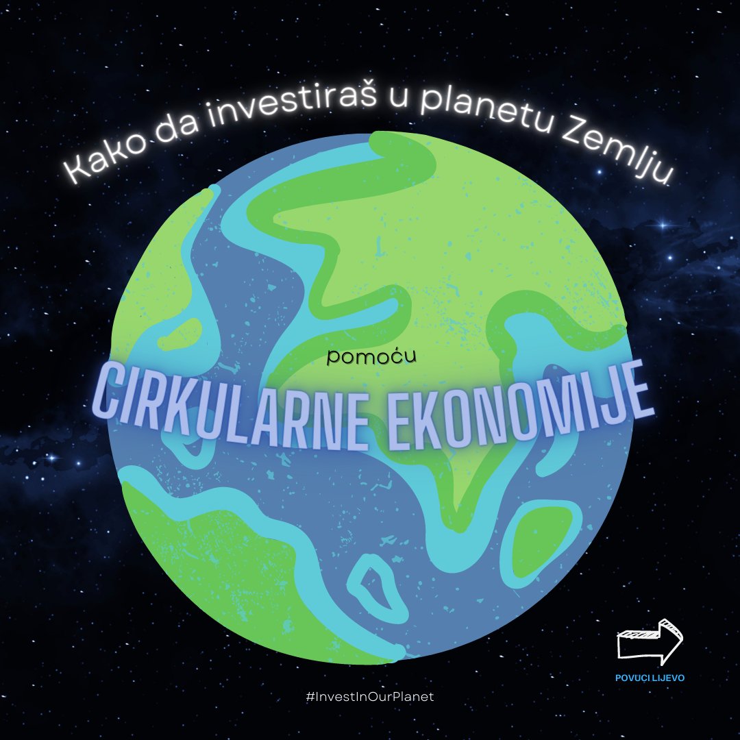 CPUBiH's tweet photo. #InvestInOurPlanet je ovogodišnja tema za Dan planete Zemlje! Evo 5 načina kako da investiraš u 🌍 i sačuvaš je uz pomoć cirkularne ekonomije! https://t.co/fCdrdSwkf1