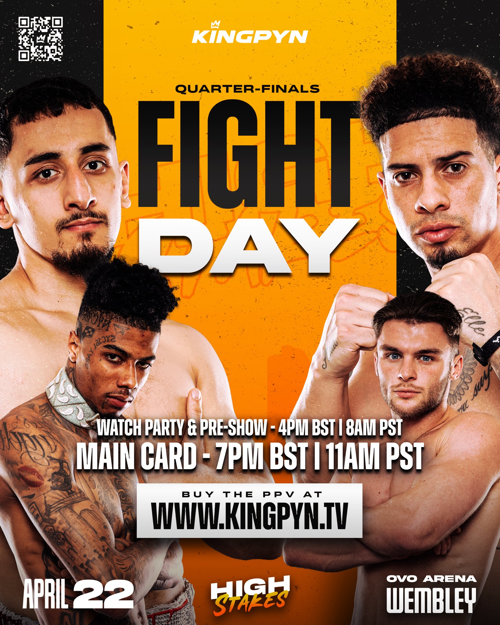 kingpyn boxing event live stream