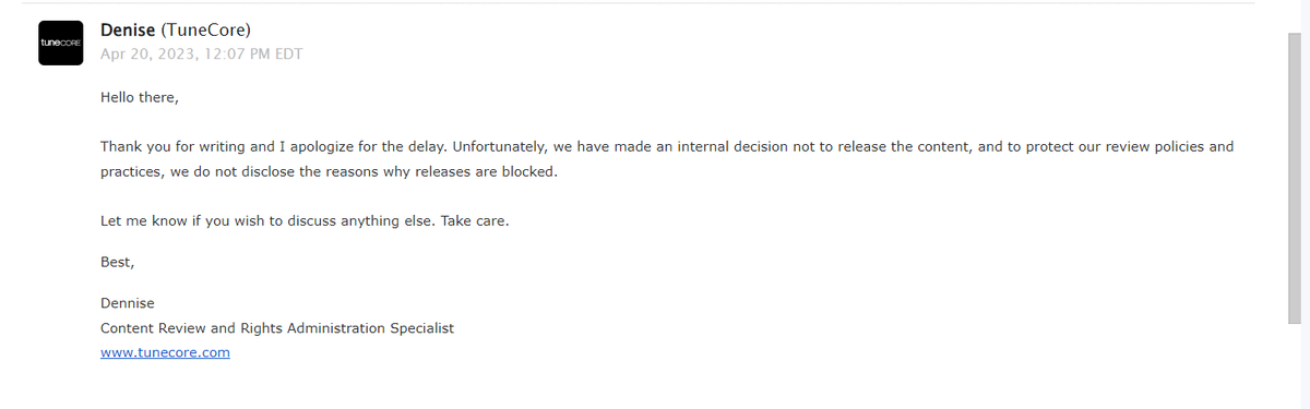 kainturarahul1's tweet photo. So this is how they scammed me. This @TuneCore distributor is a fckin fraudster. I uploaded one of my new tracks through their "Rising Artist" plan, which somehow got rejected without any reason, and even if there were any, they didn't get the courtesy to share it.
#tunecorescam https://t.co/MpFNpFmEZK
