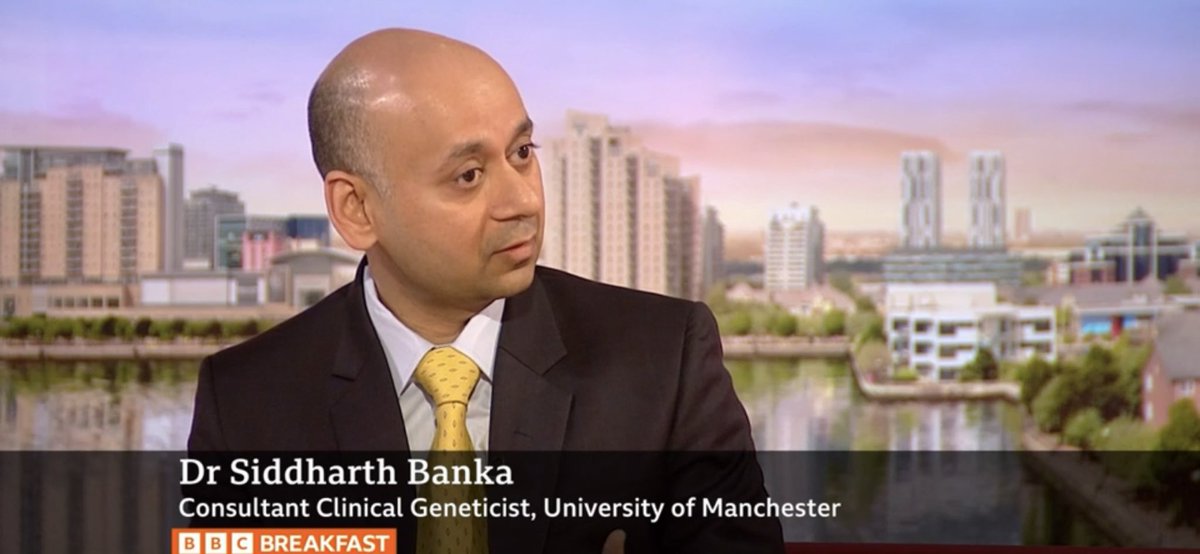 Great piece on ⁦@BBCBreakfast⁩ on Rare Diseases with ⁦@smbanka⁩ a new TV natural. The family piece was great too and ⁦@GeneticAlliance⁩ and ⁦@carolinefwright⁩ ⁦@MFTnhs⁩ ⁦@EGS_UoM⁩ ⁦@OfficialUoM⁩ ⁦@mft_iMRare⁩