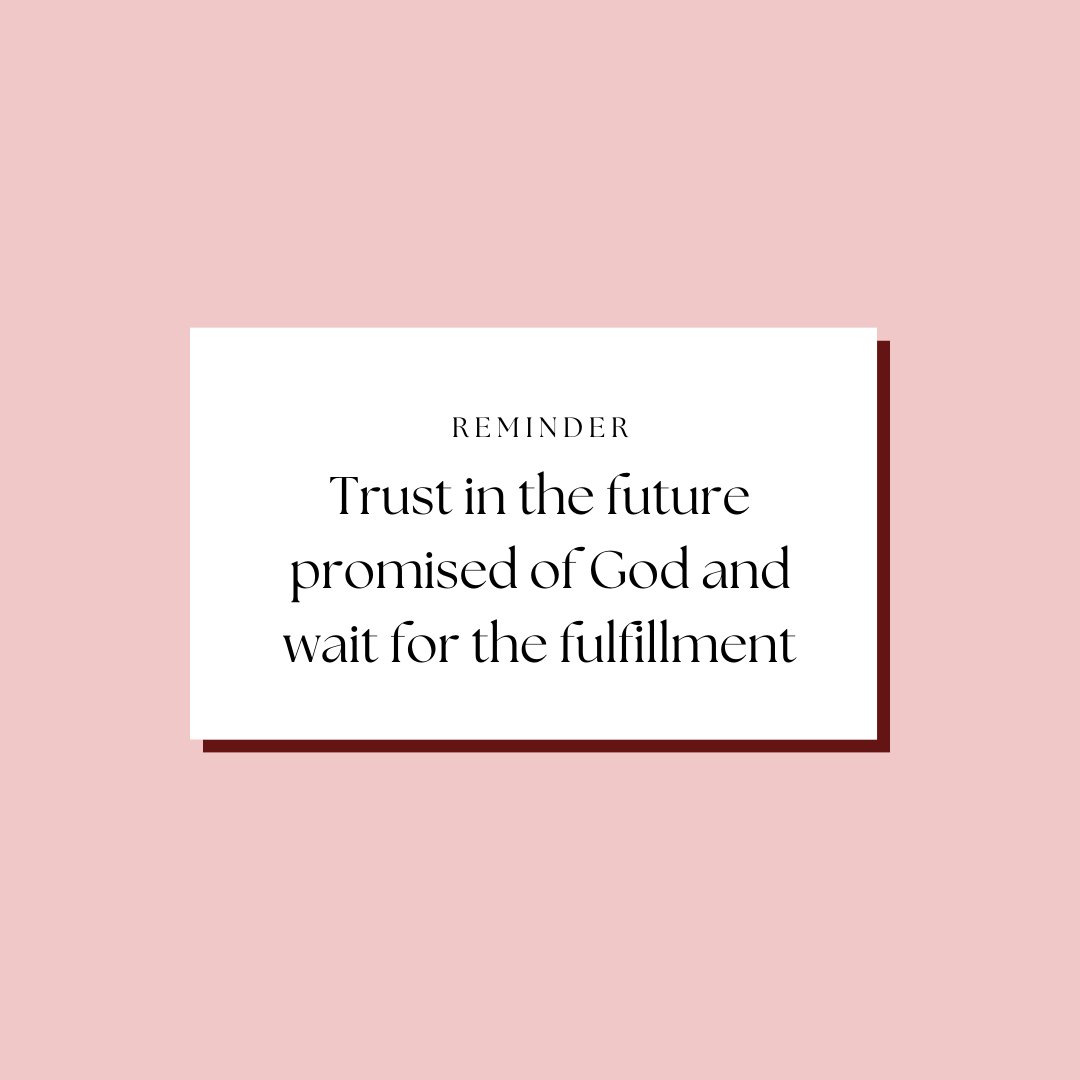 Glori_Monroe's tweet photo. Trust in the future promised of God and wait for the fulfillment.
#glorimonroe #trust #promise #reminder #motivation #encouragement https://t.co/ELhjC07aLD