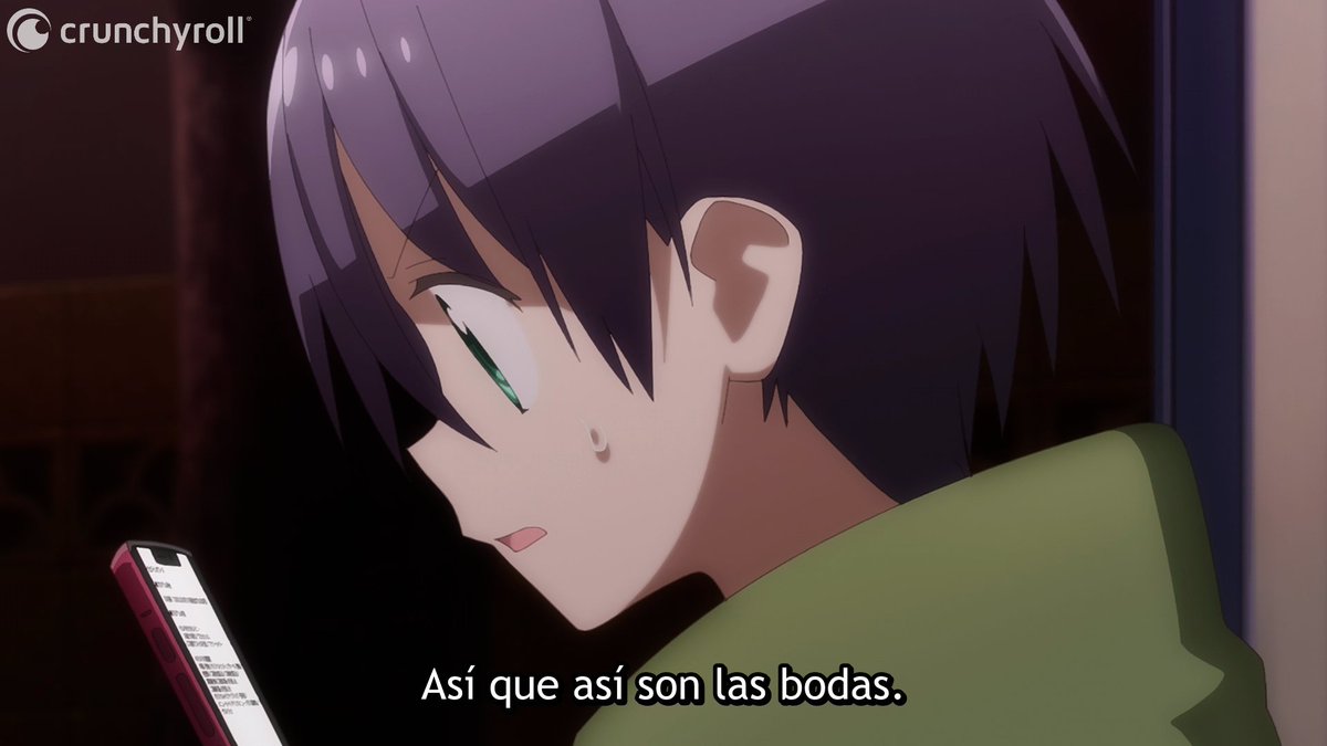 crunchyroll_es's tweet photo. La realidad sobre las bodas 🤣

Anime: TONIKAWA: Over The Moon For You https://t.co/rEkmLYRYnQ