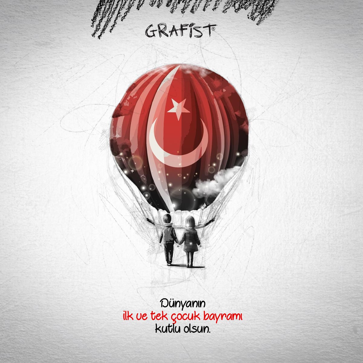 #23Nisan Tüm dünya çocuklarına kutlu olsun.

#23nisanulusalegemenlikveçocukbayramı

#grafist #ajans