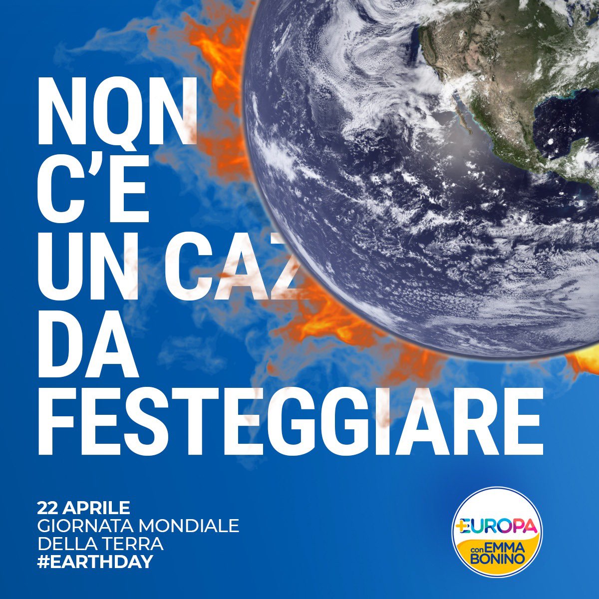OGGI NON C'È NULLA DA FESTEGGIARE

Siccità, cambiamento climatico, innalzamento del livello dei mari, desertificazione, dipendenza da paesi non democratici, agricoltura e biodiversità a rischio. Descrivere questi scenari apocalittici può sembrare eccessivo, ma i dati sono chiari
