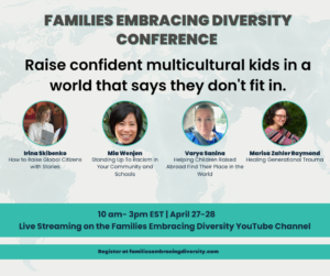pragmaticmom's tweet photo. Join me this Friday at 10:00 am EST for my session on racism in my community and how to stand up to it. Join Me for the #FamiliesEmbracingDiversityConference ! https://t.co/cTiXtFrGqx via @pragmaticmom #MulticulturalParenting #ParentingConference #Empowerment #Inclusivity https://t.co/rYsOk8Hrse