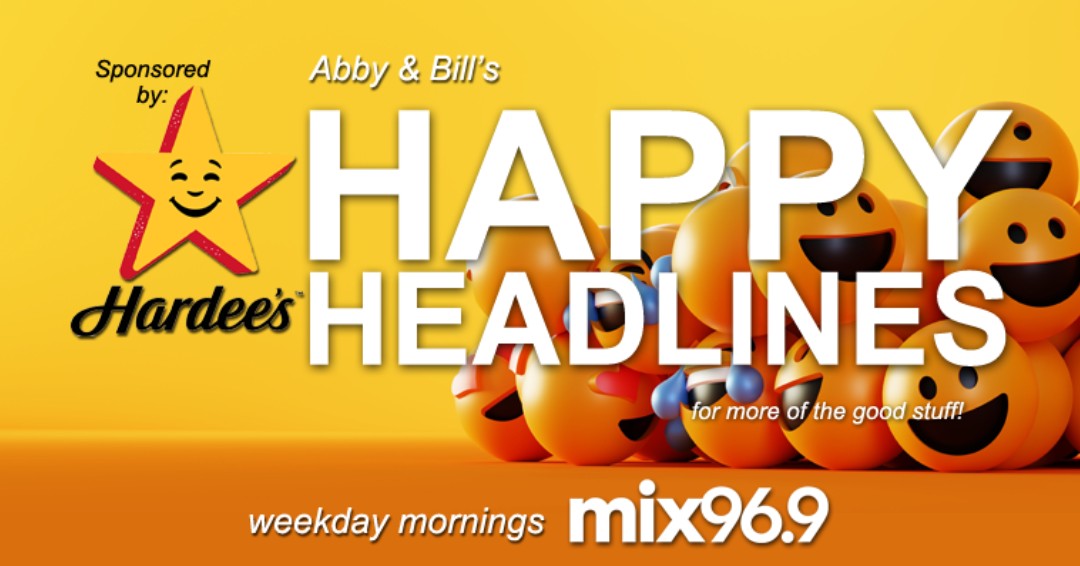Grab a 2 for $5 breakfast at @Hardee's - choose between a sausage gravy biscuit, a sausage, egg and cheese biscuit, and some french toast dips! @Hardee's, proud sponsor of #HappyHeadlines on @Mix969HSV!
