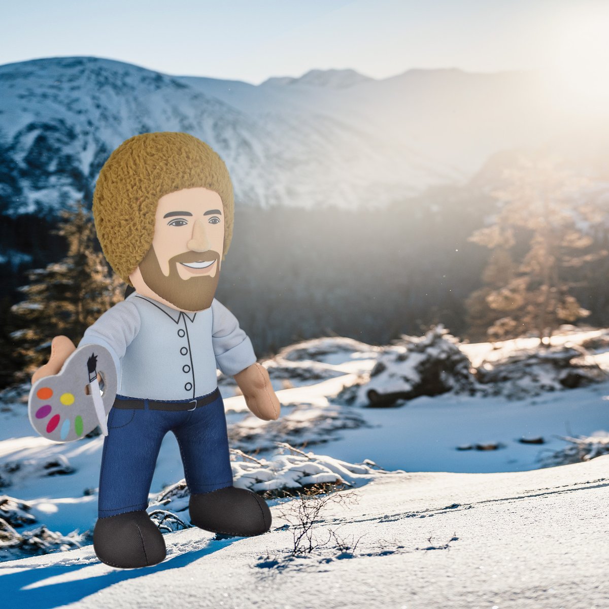 bcreaturetoys's tweet photo. “You can do anything you want. This is your world.” – Bob Ross
@BobRossOfficial#earthday #joyofpainting #bobross #bobrosspainting #bobrossstyle #plush #bleachercreatures https://t.co/6ihTHyky2c