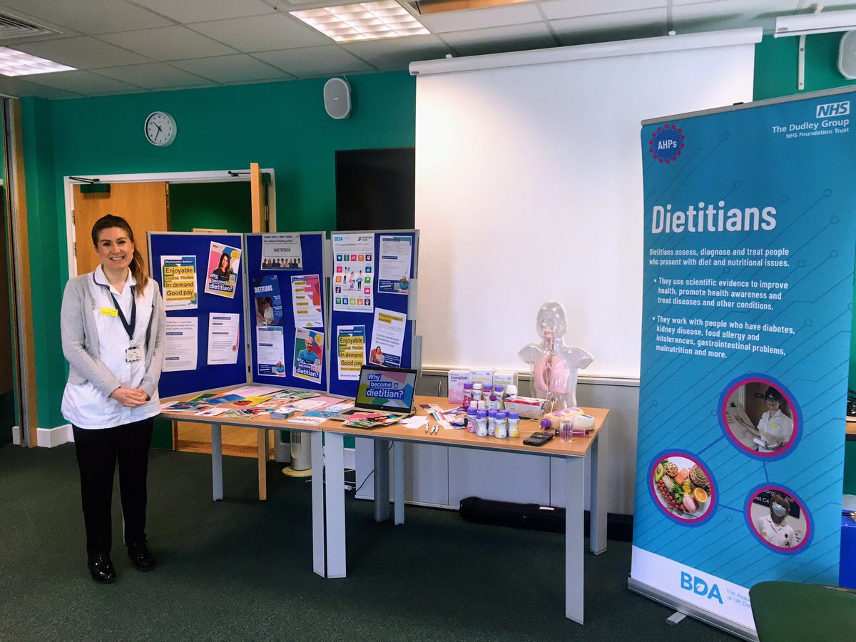 Great to see the #AHP teams and #SupportWorkers <a href="/DudleyGroupNHS/">The Dudley Group</a> coming out in force to speak to local people about opportunities to work within the Trust 🤗 #OurTalentIsFindingYours