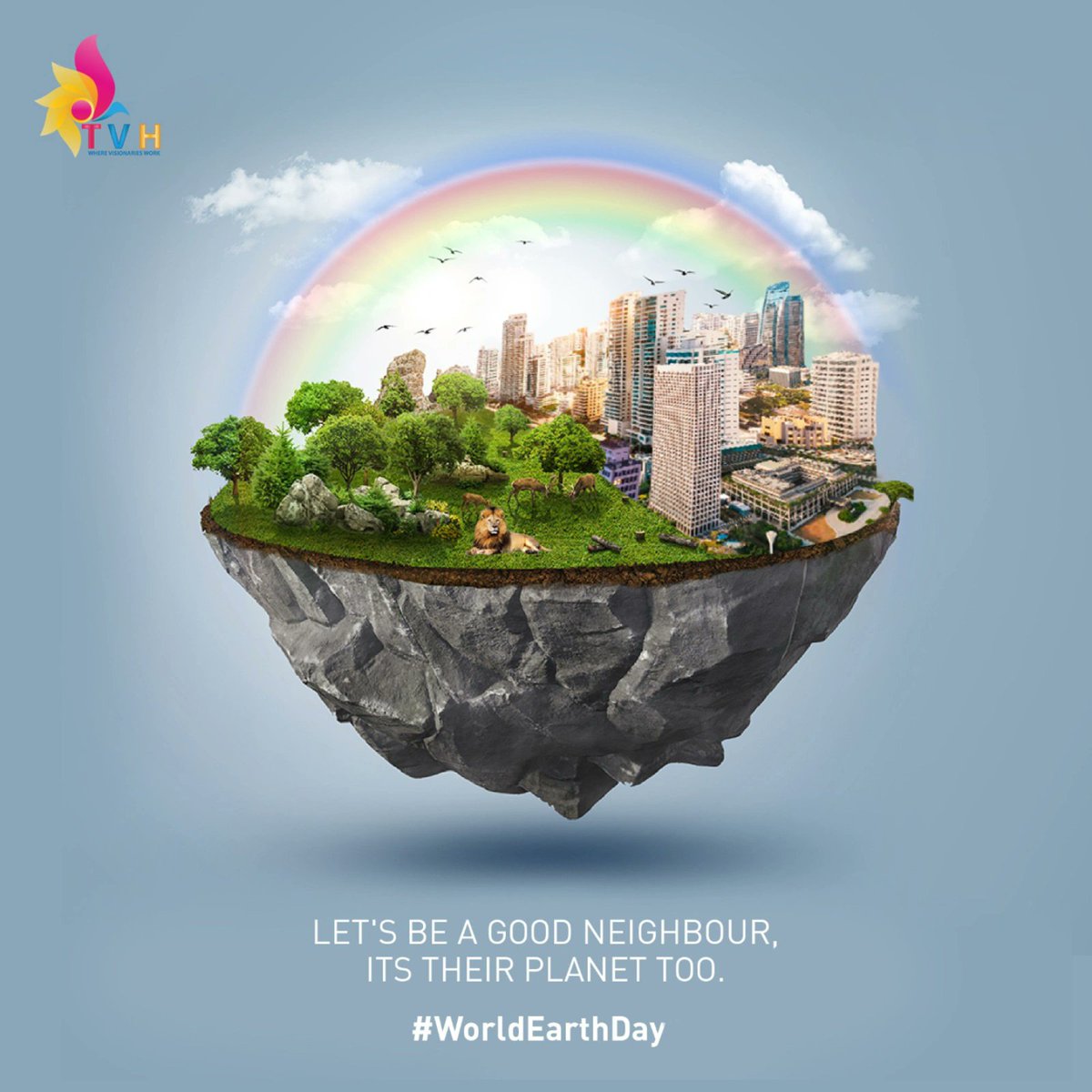 visualhousetvh's tweet photo. Earth Day is a time to reflect on our relationship with the planet and take action to protect it.

#WorldEarthDay #Earth #Planet #Green #Trees #TheVisualHouse #ProductionHouse https://t.co/D4G9edlbQy