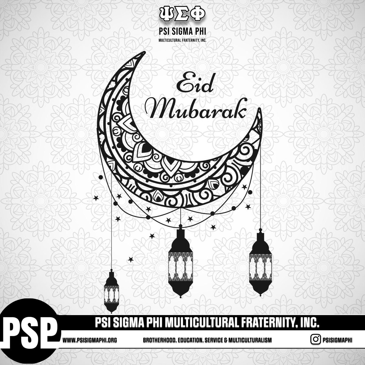 PSP_1990's tweet photo. Eid Mubarak! Wishing you and your loved ones a blessed celebration filled with joy, peace, and love. 🩶⚔️
-
#EidMubarak #PsiSigmaPhi https://t.co/FBiZoqRnWR