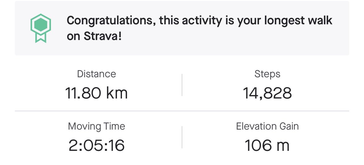 9 weeks to go until I walk a marathon for <a href="/PancreaticCanUK/">Pancreatic Cancer UK</a> . Training to live some weight and get bit healthier ! Crappy 10 days but back on it today 

Link if u can spare a few quid is here justgiving.com/page/getfitand…