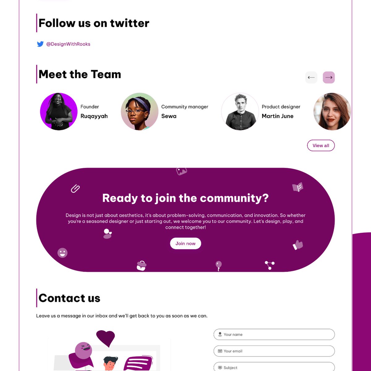 ScientiscoDev's tweet photo. So I did a thing for #DesignWithRooks community @TheRuqayyah ๐
Full presentation: https://t.co/q1KU2D4WUL
Logo design credits:@thehillz1 https://t.co/PbDqsVJWyj
