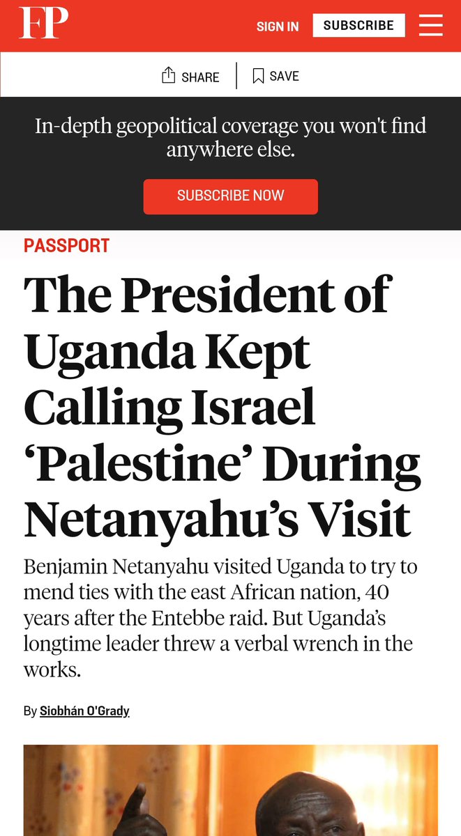 AhmadFaezal4's tweet photo. ‘Kenapa Penting Kita Kena Tahu Pasal Hal Uganda Ni’

Tak ramai tahu pasal kisah gelap Netanyahu yang melibatkan Uganda ni. 

Sebab orang kita tak berapa peduli pasal background Netanyahu.

Tapi korang kena tahu, ada satu kejadian di Uganda yang buat dia nak masuk politik. https://t.co/PRU0ts9pbs
