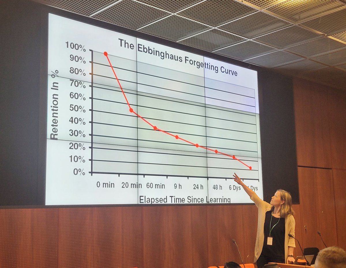 Me unohdamme nopeasti lähes kaiken. Oikeuspsykologi <a href="/jkorkman/">julia korkman</a> luennoi eilen tutkivan journalismin konferenssissa. #Tutki2023